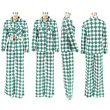 WHOLESALE | Graphic Printed Loose Shirt Set