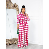 WHOLESALE | Graphic Printed Loose Shirt Set