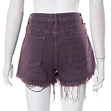WHOLESALE | Distress Tassel Hem Shorts