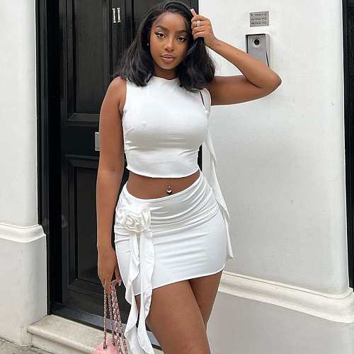 WHOLESALE | Off-shoulder Skirt Set