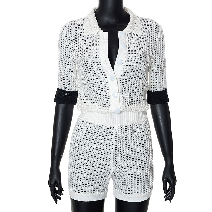 WHOLESALE | Shirt Collar Top Romper