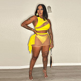 WHOLESALE | See-through 3 Pieces Skirt Set