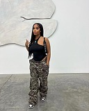 WHOLESALE | Side Pocket Camo Pants