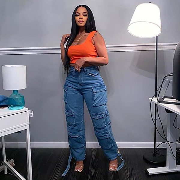 WHOLESALE | Pockets Loose Jeans