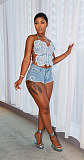 WHOLESALE | Butterfly Bandeau Top & Shorts Set