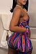 WHOLESALE | Printed One Shoulder Marbel Romper
