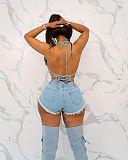 WHOLESALE | Butterfly Bandeau Top & Shorts Set