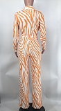WHOLESALE | Zebra Two Tones Shirt Pants Set