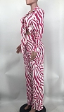WHOLESALE | Zebra Two Tones Shirt Pants Set