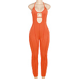 WHOLESALE | Halter Open Back Jumpsuit