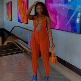 WHOLESALE | Halter Open Back Jumpsuit