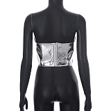 WHOLESALE | Shinning Back Zip Up Corset