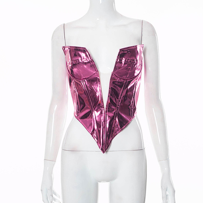 WHOLESALE | Shinning Back Zip Up Corset