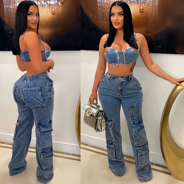 WHOLESALE | Pockets Loose Jeans