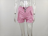 WHOLESALE | PU Material Low Waist Shorts