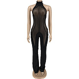 WHOLESALE | Open Back See Through Jumpsuit