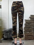 WHOLESALE | Patchwork Camo Pocket Pants