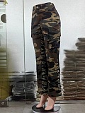 WHOLESALE | Patchwork Camo Pocket Pants