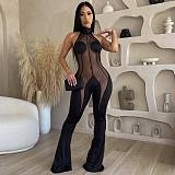 WHOLESALE | Open Back See Through Jumpsuit
