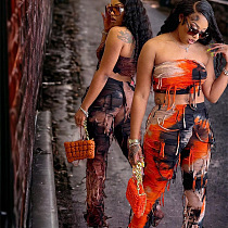 WHOLESALE | Strap Bra Pants Set