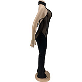 WHOLESALE | Open Back See Through Jumpsuit