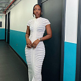 WHOLESALE | High Neck Bodycon Long Dress