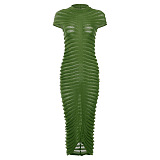 WHOLESALE | High Neck Bodycon Long Dress