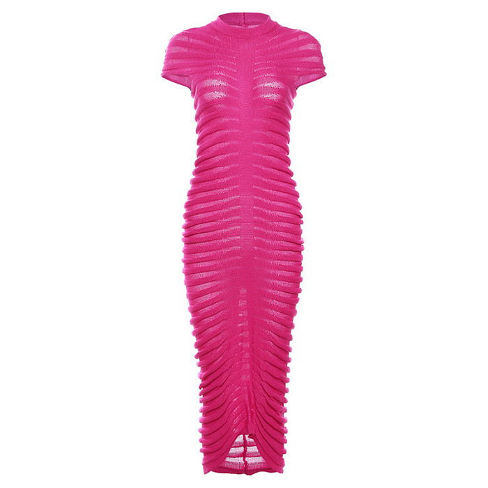 WHOLESALE | High Neck Bodycon Long Dress