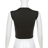 WHOLESALE | Cartoon Printed Off Shoulder T-shirt