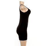 WHOLESALE | Elastic Maxi Romper in Black
