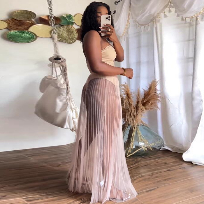WHOLESALE | Halter Bandeau Skirt Set
