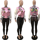 WHOLESALE | Digital Printed Button Up Baseball Jacket