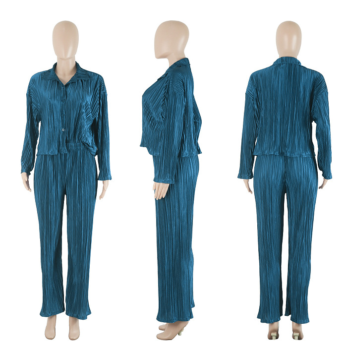 WHOELSALE | Pit Material Loose Shirt Suit