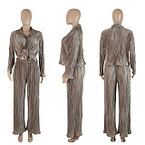 WHOELSALE | Pit Material Loose Shirt Suit