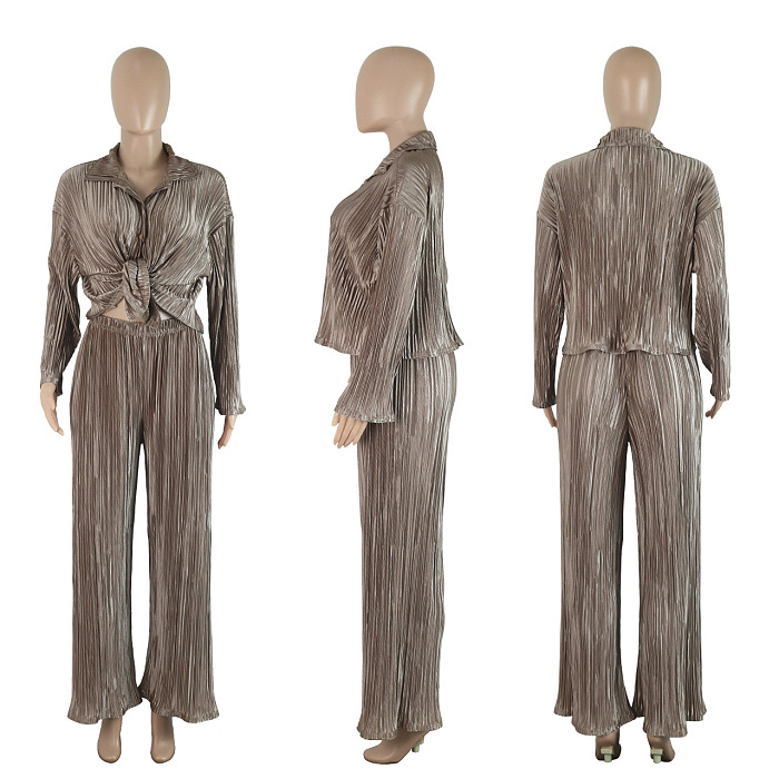 WHOELSALE | Pit Material Loose Shirt Suit