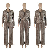 WHOELSALE | Pit Material Loose Shirt Suit