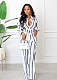 WHOELSALE | Loose Zebra Shirt Suit