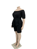 WHOELSALE | Plus Size Off-shoulder Skirt Set