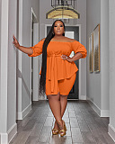 WHOELSALE | Plus Size Off-shoulder Skirt Set