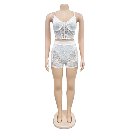 WHOELSALE | Lace Tank Top & Shorts