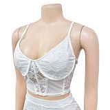 WHOELSALE | Lace Tank Top & Shorts