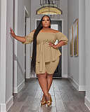WHOELSALE | Plus Size Off-shoulder Skirt Set