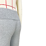 WHOLESALE | Elastic Waist Falre Bottom Bodycon Pants