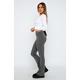 WHOLESALE | Elastic Waist Falre Bottom Bodycon Pants