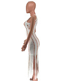 SUPER WHOLESALE | Hollow Out Off-Shoulder Dress