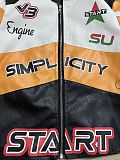 SUPER WHOLESALE | Pu Material Racing Jacket