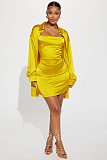 SUPER  WHOLESALE | Maxi Dress Long Blouse Top  2-PIECE