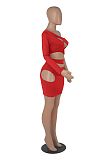 SUPER  WHOLESALE | Cut-out One Shoulder  Maxi Dress