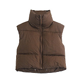 SUPER WHOLESALE | Solid Puffy Vest