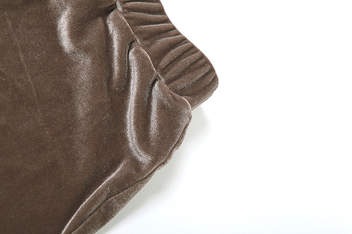 SUPER  WHOLESALE | Corduroy Hoodie Top Shorts Set
